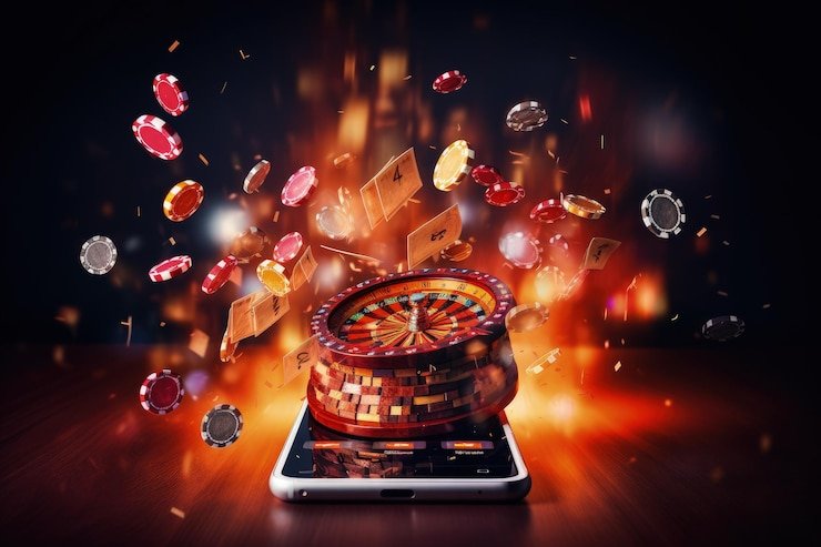 Andar Bahar studio table with multiple camera angles showing cards, betting positions, and live chat interface
